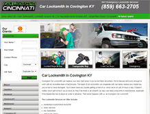 Tablet Screenshot of covington.carkeylocksmith-cincinnati.com